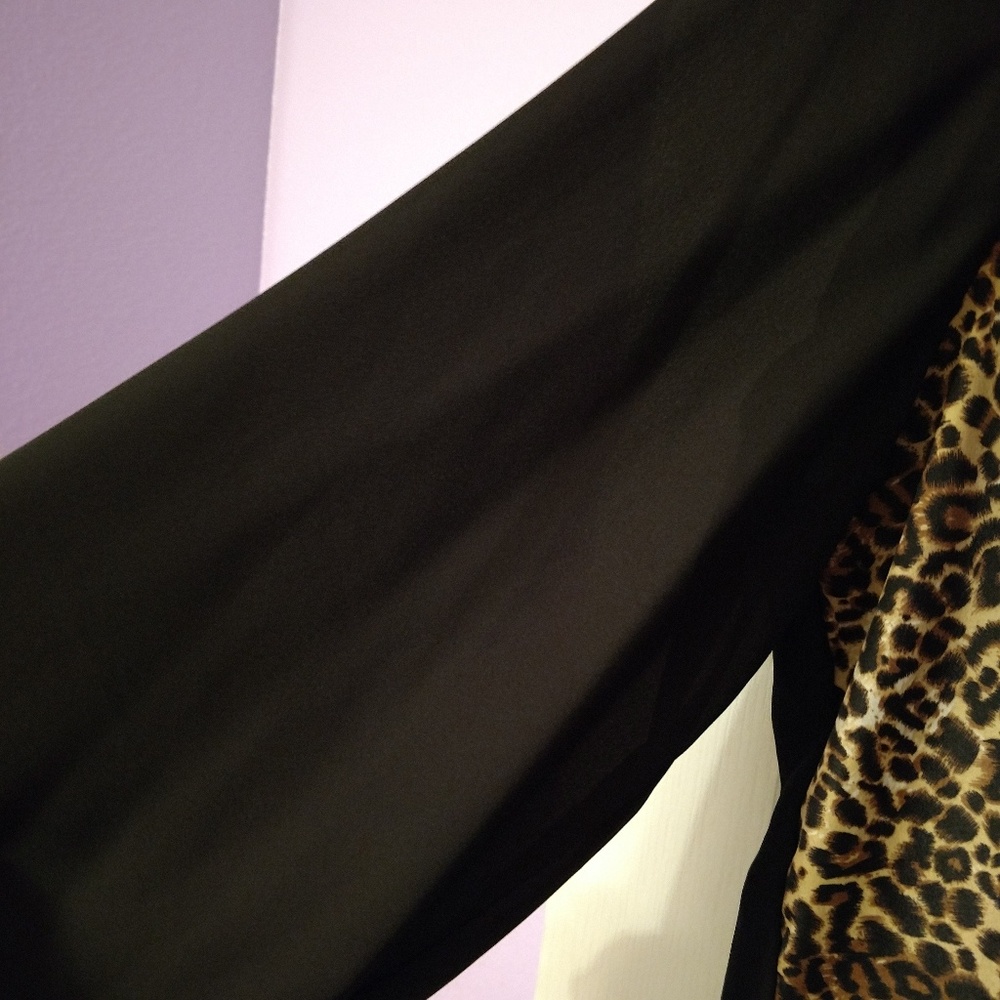 Leopard blouse